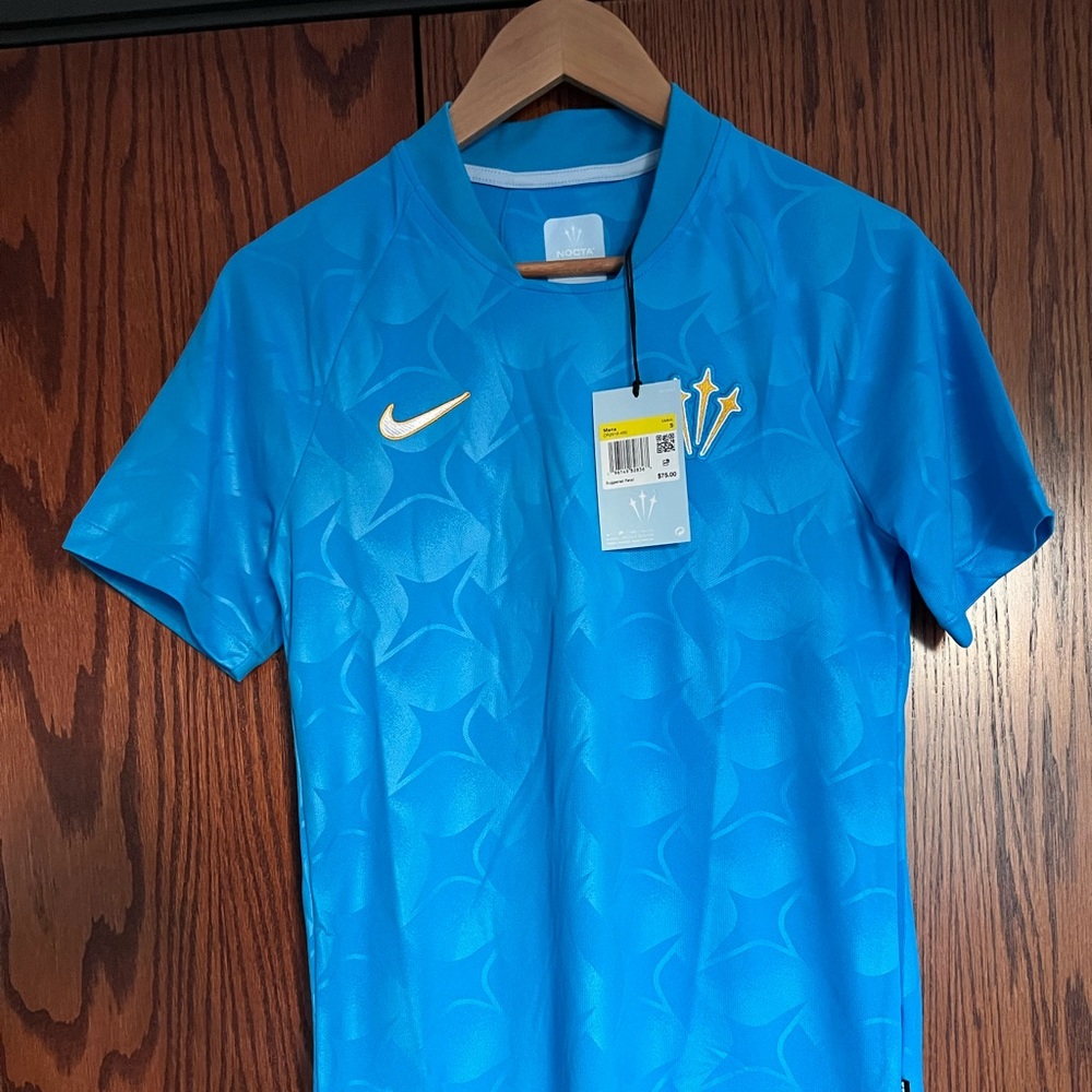 New Nike NOCTA Turks & Caicos NRG Home Soccer Jersey Men's Size Small DR2616-450